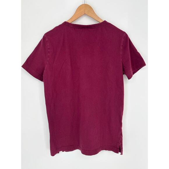 PINK by Victoria's Secret Maroon Campus Logo Tee Size M - Picture 7 of 7